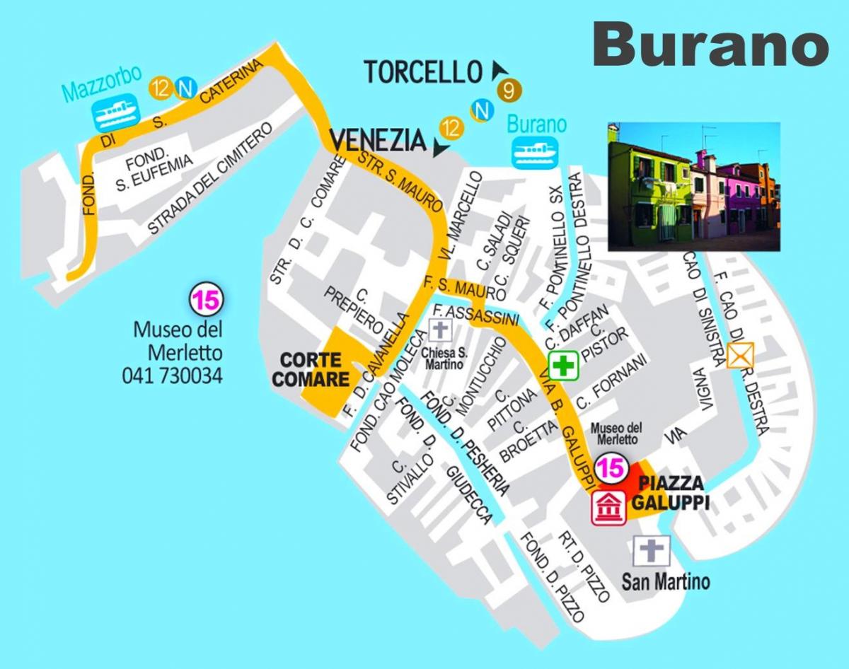 خريطة بورانو البندقية